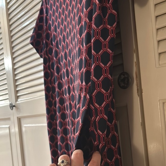 Chic Women's J. Jill Dress in Black and Pink - Picture 3 of 5